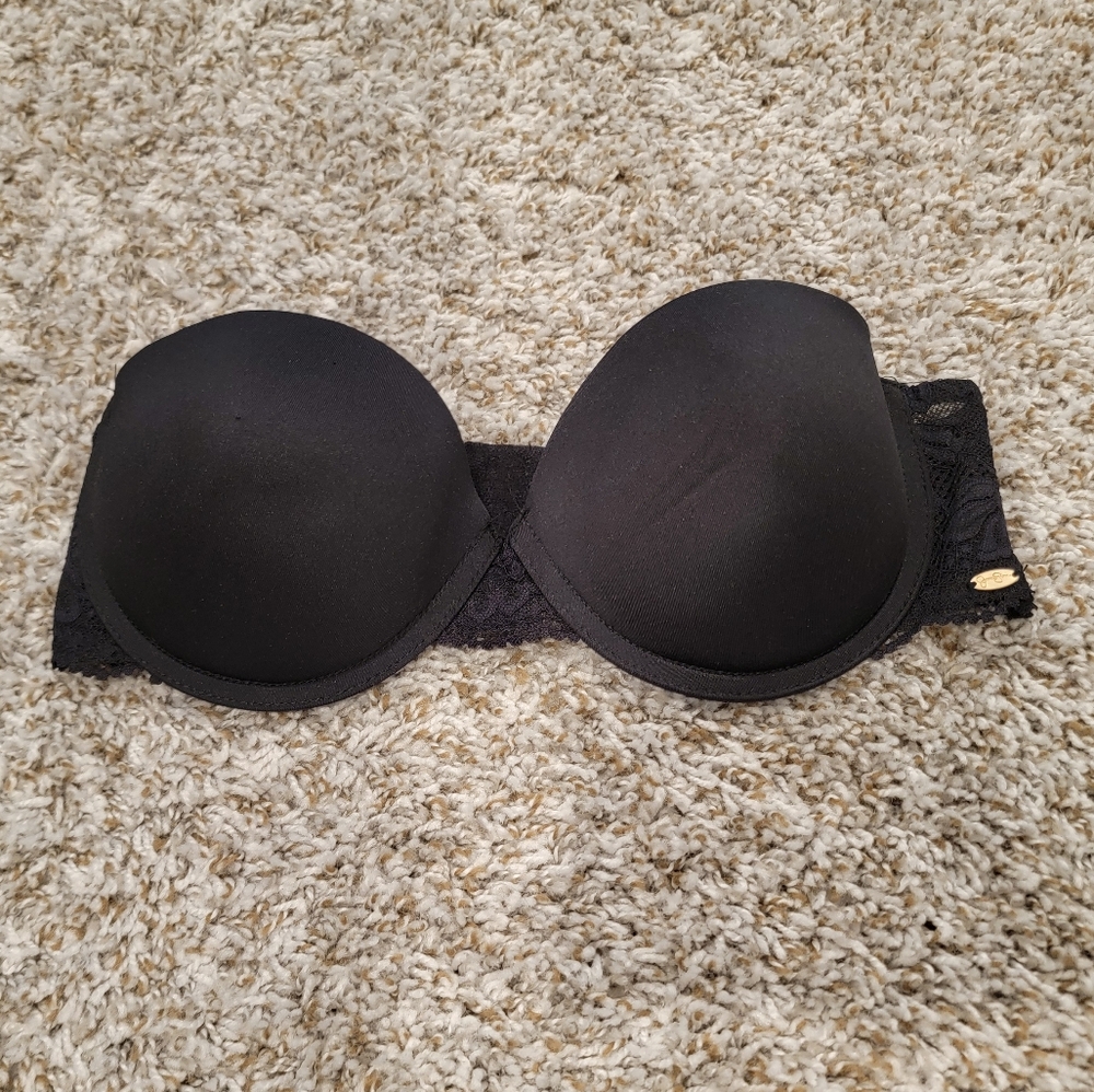 Black Lace Bra